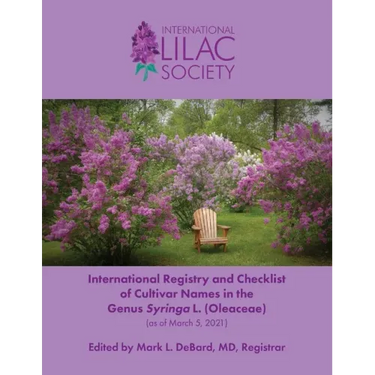 International Registry and Checklist of Cultivar Names in the Genus Syringa L. (Oleaceae)