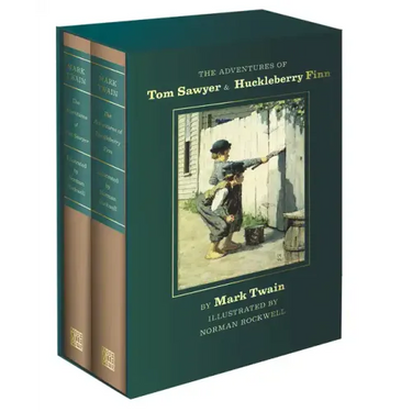 The Adventures of Tom Sawyer and Huckleberry Finn: Norman Rockwell Collector's Edition