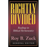 Rightly Divided: Biblical Hermeneutics