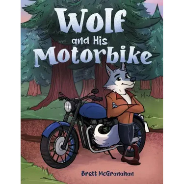 Wolf and His Motorbike
