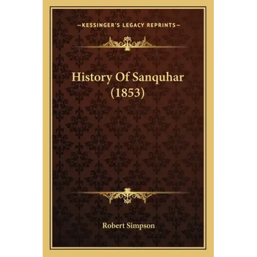 History Of Sanquhar (1853)