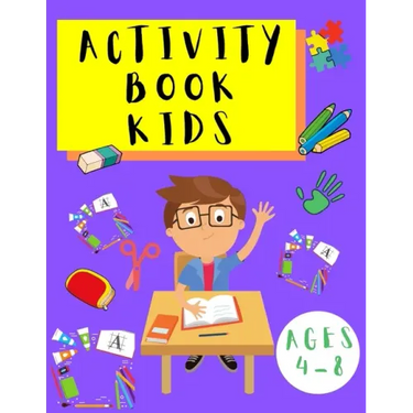 Activity Book Kids 4-8: Word Search Puzzles - Dot to Dot - Sudoku - Puzzles for Children Toddlers - Learning Activities Book for Kids