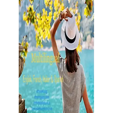 Multilingual: English, French, Italian and Spanish