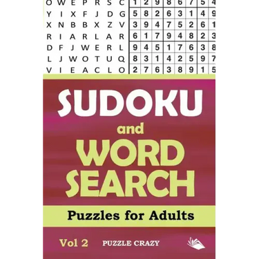 Sudoku and Word Search Puzzles for Adults Vol 2