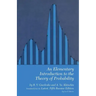An Elementary Introduction to the Theory of Probability
