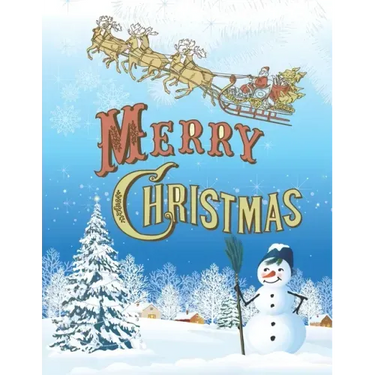 Merry Christmas: A Beautiful Coloring Book With Christmas Design For Kids