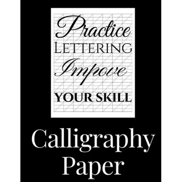 Calligraphy Paper: 150 large sheet pad, perfect calligraphy practice paper and workbook for lettering artist and lettering for beginners