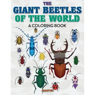 The Giant Beetles of the World Coloring Book