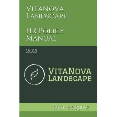 VitaNova Landscape HR Policy Manual: 2021