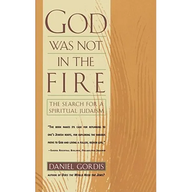God Was Not in the Fire: The Search for a Spiritual Judaism