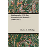 Bibliography Of X-Ray Literature And Research - (1896-1897)