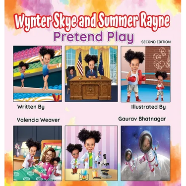 Wynter Skye and Summer Rayne Pretend Play
