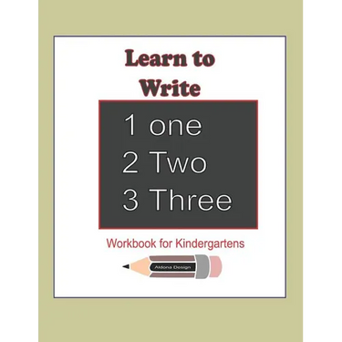 Learn to Write 123: Workbook for Kindergartens: This workbook is for kindergartens learning to write Numbers 1-20 ( 80 pages of Numbers, P