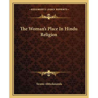 The Woman's Place In Hindu Religion
