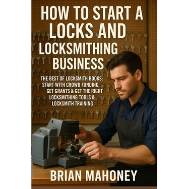 How to Start a Locks and Locksmithing Business, The Best of Locksmith Books: Start with Crowd Funding, Get Grants & Get the Right Locksmithing Tools &