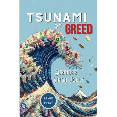 Tsunami of Greed (Large Print Edition)