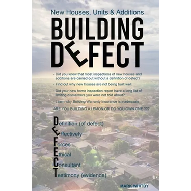 Defect: New Houses, Units & Additions
