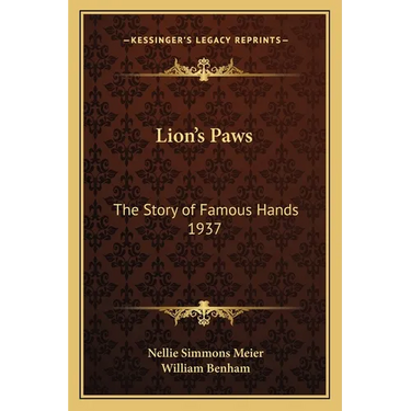 Lion's Paws: The Story of Famous Hands 1937