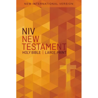 NIV, Outreach New Testament, Large Print, Paperback