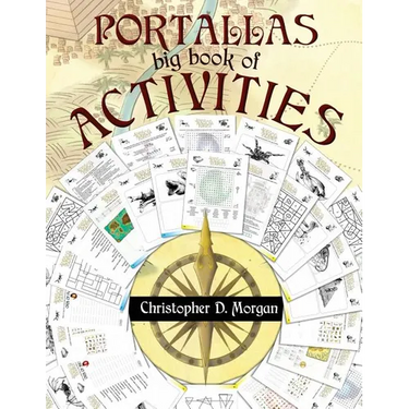 The PORTALLAS big book of ACTIVITIES: A fun book of puzzles, games, wordsearch, crosswords and more