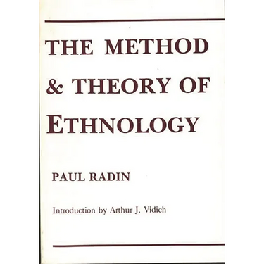 The Method and Theory of Ethnology