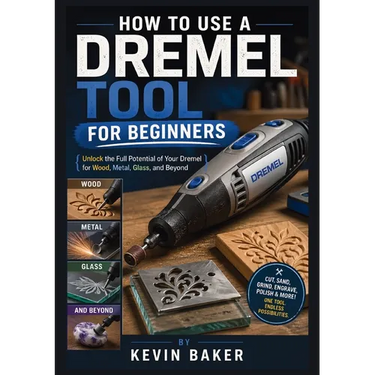 How to Use a Dremel Tool for Beginners: Unlock the Full Potential of Your Dremel for Wood, Metal, Glass, and Beyond