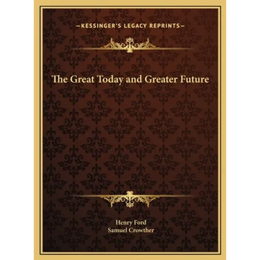 The Great Today and Greater Future