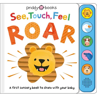 See, Touch, Feel: Roar: A First Sensory Book