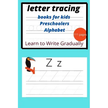 letter tracing books for kids: Alphabet Handwriting with Pen Control for kids Ages 3-5, activity book