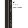 Code of Federal Regulations, Title 40 Protection of the Environment 1000-1059, Revised as of July 1, 2023