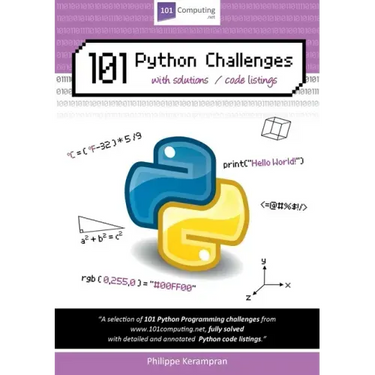 101 Python Challenges with Solutions / Code Listings