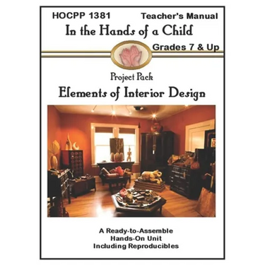 Elements of Interior Design: A Hands-On Ready to Assemble Lapbook Unit Study