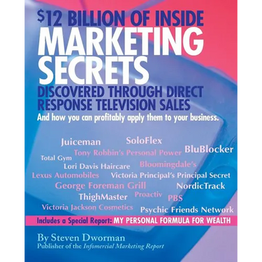 $12 Billion of Inside Marketing Secrets: Discovered Through Direct Response Television Sales