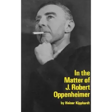 In the Matter of J. Robert Oppenheim