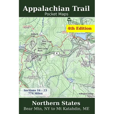 Appalachian Trail Pocket Maps - Northern States