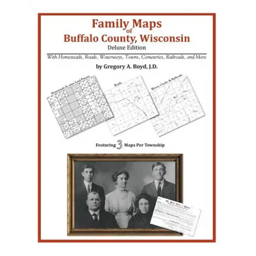 Family Maps of Buffalo County, Wisconsin