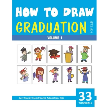 How to Draw Graduation for Kids - Volume 1