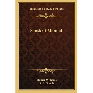 Sanskrit Manual