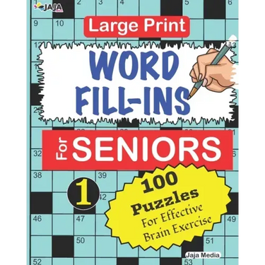 Large Print WORD FILL-INS For SENIORS; Vol. 1
