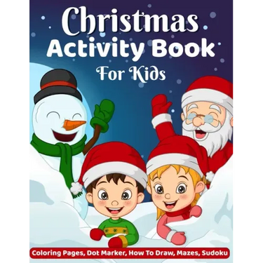 Christmas Activity Book for Kids: Activity Book for Kids
