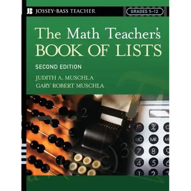 The Math Teacher's Book of Lists