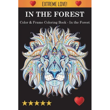 Color & Frame Coloring Book - In the Forest