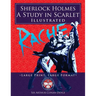 Sherlock Holmes: A Study in Scarlet - Illustrated, Large Print, Large Format: Giant 8.5" x 11" Size: Large, Clear Print & Pictures - Co