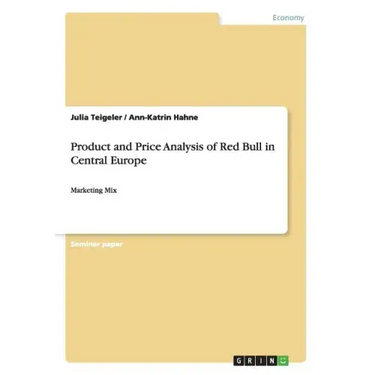 Product and Price Analysis of Red Bull in Central Europe: Marketing Mix