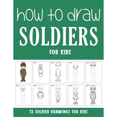 How to Draw Soldiers for Kids