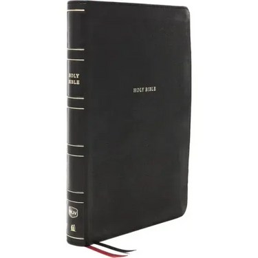 Nkjv, Thinline Bible, Large Print, Leathersoft, Black, Comfort Print: Holy Bible, New King James Version