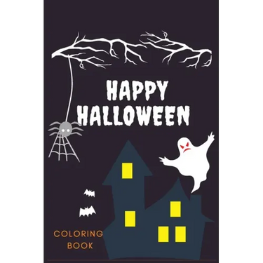 Happy Halloween Coloring Book: Creative Halloween Book: Pretty Nice Halloween Color Book For Kids & Children's -110 large beautiful pages to color