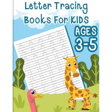 Letter tracing books for kids ages 3-5: letter tracing book for preschoolers, letter tracing workbook, letter tracing preschool