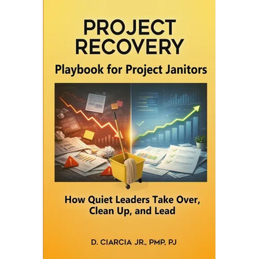 Playbook for Project Janitors: How Quiet Leaders Take Over, Clean Up, and Lead - A Project Management Book