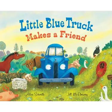 Little Blue Truck Makes a Friend: A Friendship Book for Kids